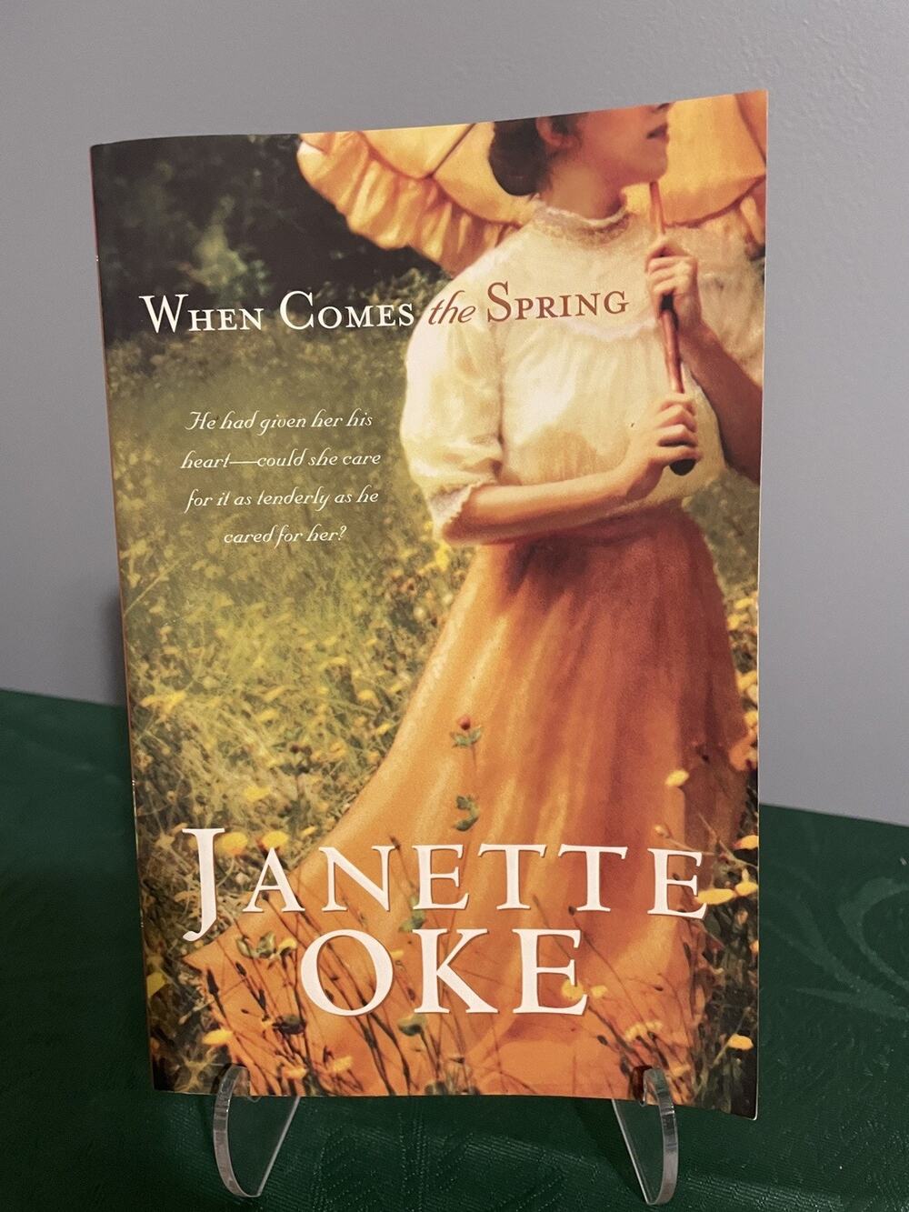 When Comes the Spring Canadian West 2 Janette Oke Christian Fiction Romance